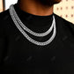 Antique Customized Hip Hop Diamond Cuban Chain  customdiamjewel   