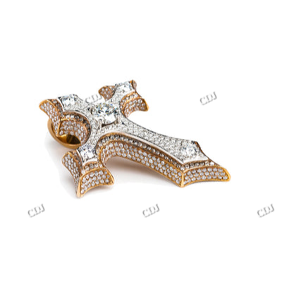 New Arrival Design Cross Crist Iced Out Hip Hop Pendant hip hop jewelry customdiamjewel