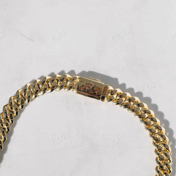 12mm Diamond Miami Cuban Link Necklace  customdiamjewel   