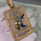 Hip Hop Full Yellow Customized Money Pendant hip hop jewelry CustomDiamJewel   