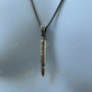 14k Gold Gun Bullet ONE SHOT ONE KILL Pendant  customdiamjewel   