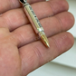 14k Gold Gun Bullet ONE SHOT ONE KILL Pendant  customdiamjewel   