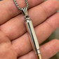 14k Gold Gun Bullet ONE SHOT ONE KILL Pendant  customdiamjewel   