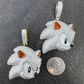 Large Sonic The Hedgehog Pendant  customdiamjewel   