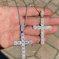 Baguette Diamond Cross Pendant  customdiamjewel   