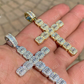 Baguette Diamond Cross Pendant  customdiamjewel   