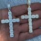 Baguette Diamond Cross Pendant  customdiamjewel   