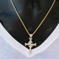 Super Iced Diamond Nail Cross Pendant  customdiamjewel   