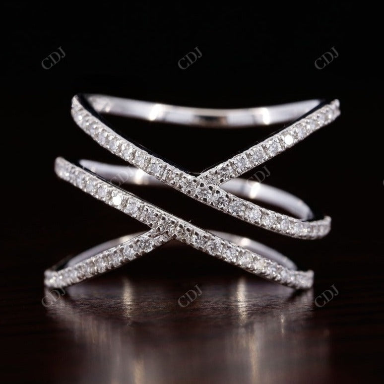 Antique Twisted Natural Diamond Wedding Band  customdiamjewel   