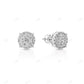 VVS Moissanite Diamond Unique Earrings hip hop jewelry CustomDiamJewel