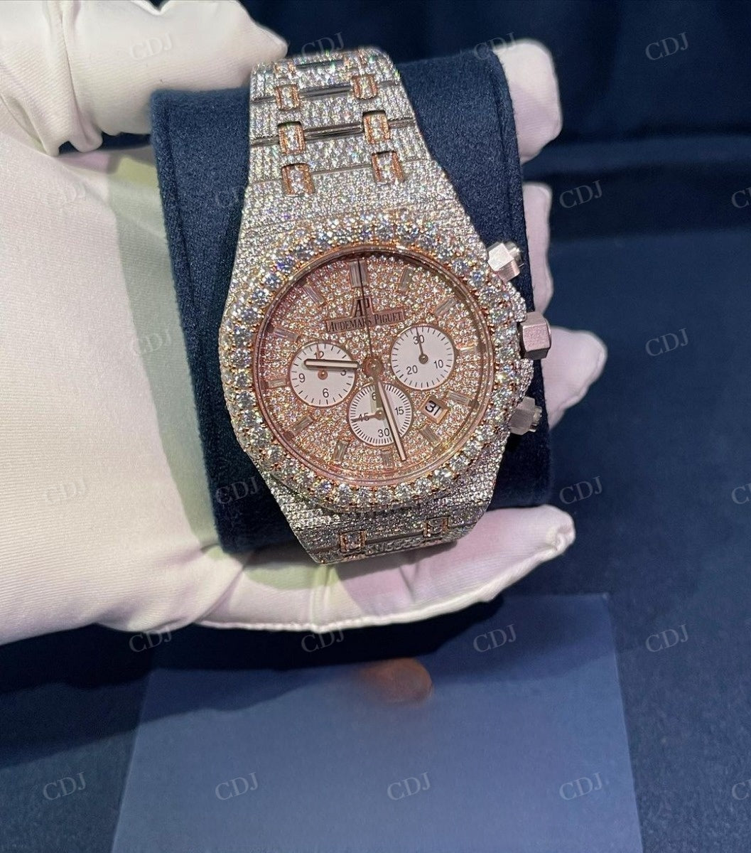 Audemars Piguet Stainless Steel Diamond Watches  customdiamjewel   