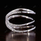 Antique Twisted Natural Diamond Wedding Band  customdiamjewel   