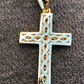 Men's Small Cross Diamonds Pendant  customdiamjewel   