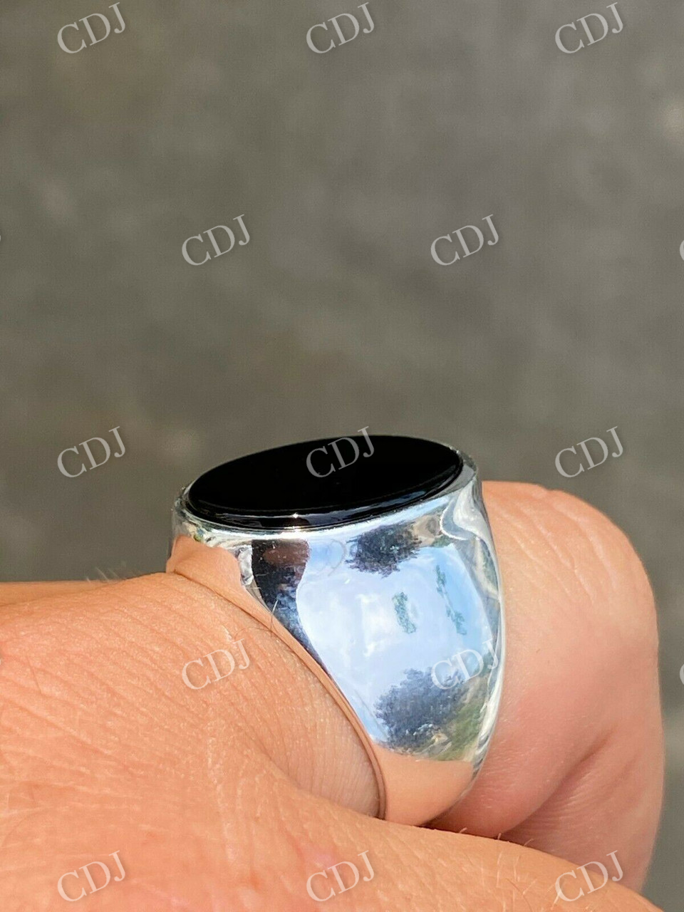 Black onyx Hip Hop Ring For Men  customdiamjewel   