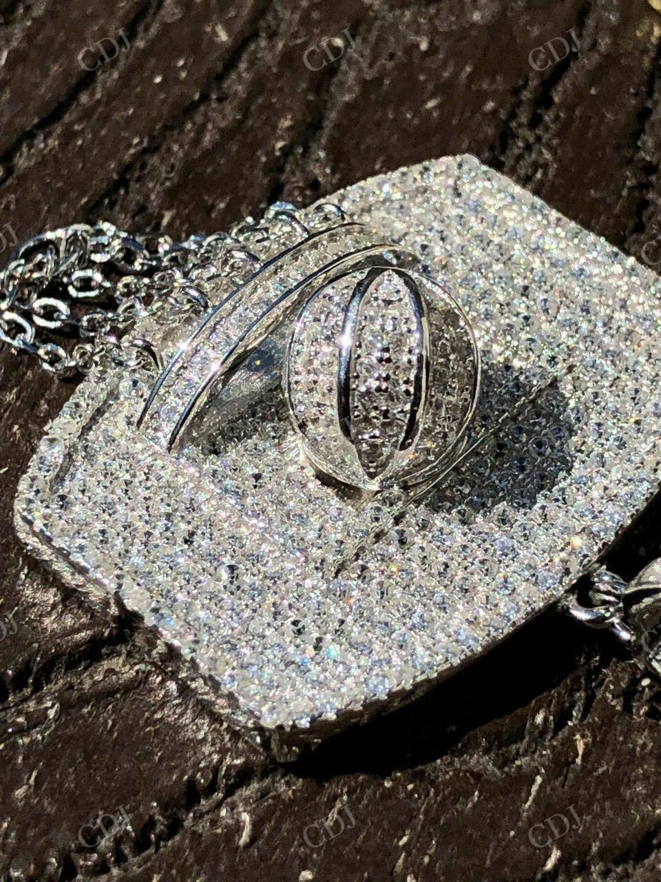 Basketball Hoop Diamond Pendant  customdiamjewel   