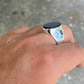 Black onyx Hip Hop Ring For Men  customdiamjewel   