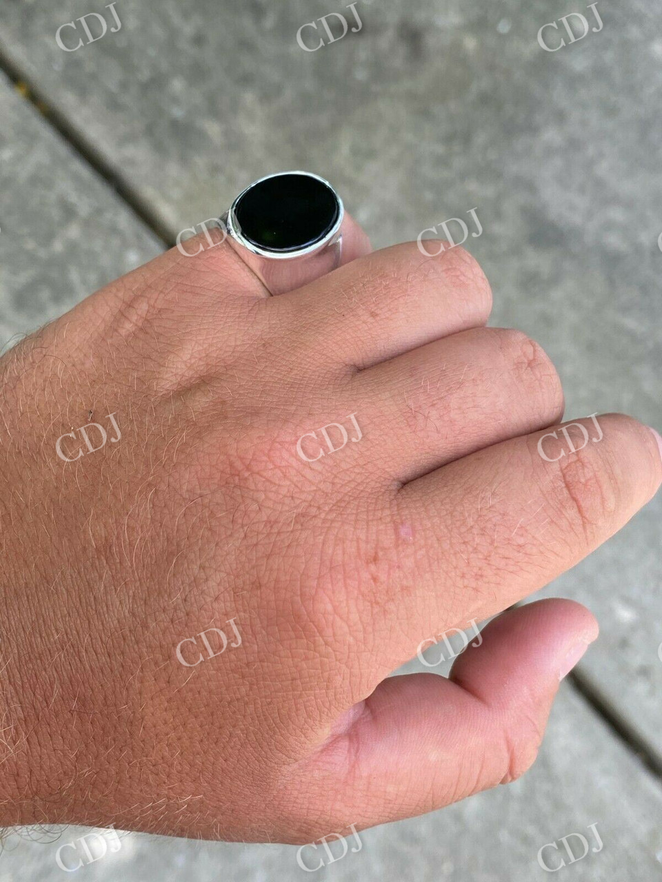 Black onyx Hip Hop Ring For Men  customdiamjewel   