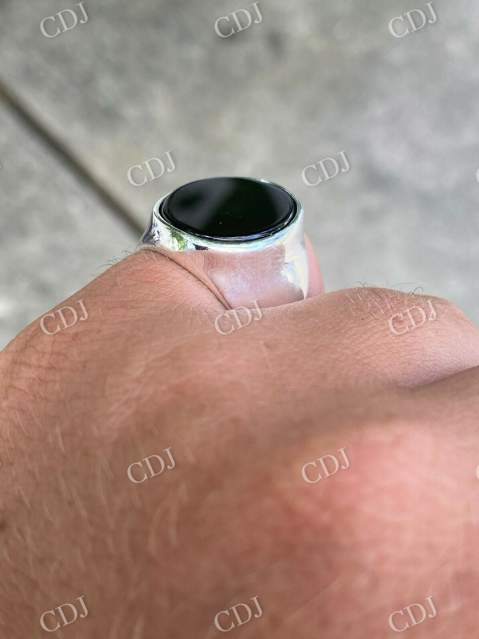 Black onyx Hip Hop Ring For Men  customdiamjewel   