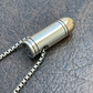 Men's Real Gold Bullet Pendant  customdiamjewel   