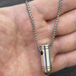 Men's Real Gold Bullet Pendant  customdiamjewel   