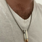 Men's Real Gold Bullet Pendant  customdiamjewel   