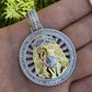 Jesus Piece Necklace Pendant  customdiamjewel   