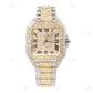 Cartier Iced Out Customize Diamond Watch  customdiamjewel   