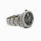 Rolex Datejust Black Dial Diamond Watch  customdiamjewel   