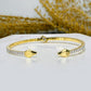 2.49CTW Marquise Center Flexible Cuff Natural Diamond Bracelet  customdiamjewel   