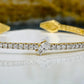 2.49CTW Marquise Center Flexible Cuff Natural Diamond Bracelet  customdiamjewel   