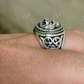 Sterling Silver Gorilla Monkey Ring  customdiamjewel   