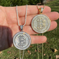 Iced BITCOIN Big Hip Hop Pendant  customdiamjewel   