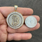 Iced BITCOIN Big Hip Hop Pendant  customdiamjewel   