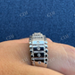 Moissanite Nugget Hip Hop Ring  customdiamjewel   