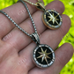 Hip Hop Navigation Star Compass Pendant  customdiamjewel   