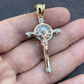 Hip Hop Cross Jesus Diamond Pendant  customdiamjewel   