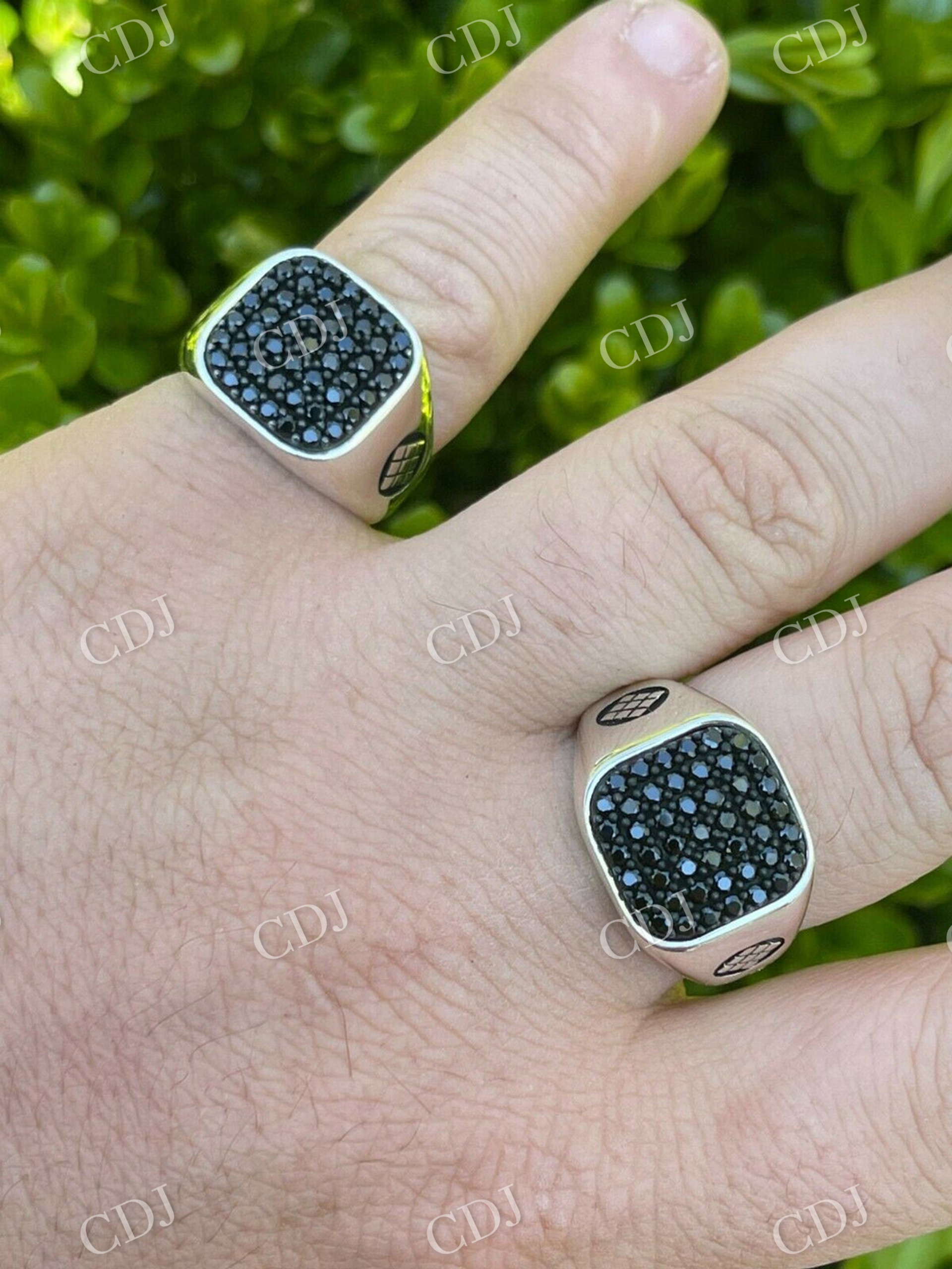 Black Diamond Ring For Men  customdiamjewel   