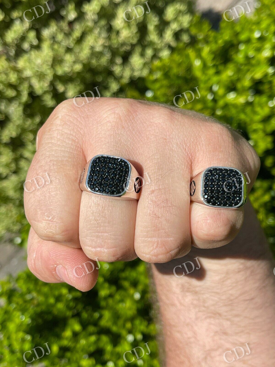 Black Diamond Ring For Men  customdiamjewel   