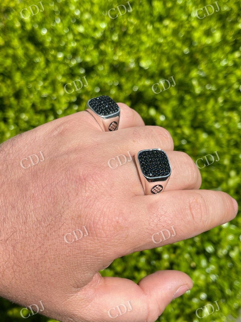 Black Diamond Ring For Men  customdiamjewel   