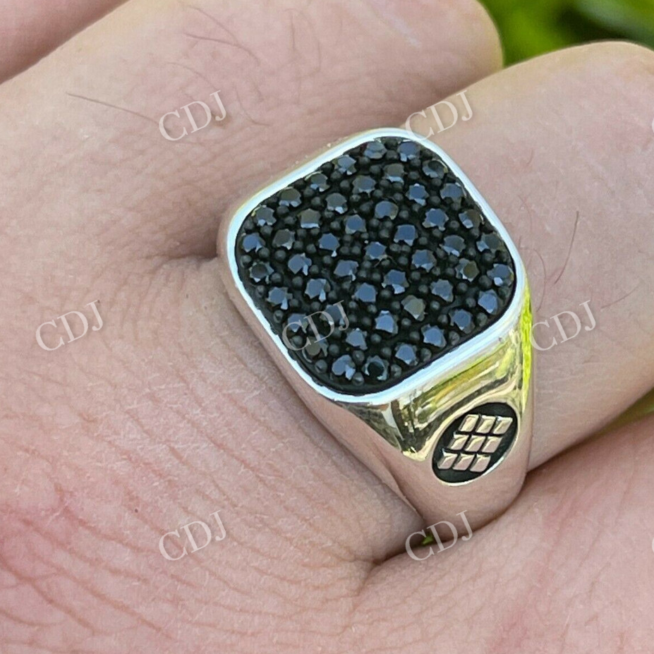 Black Diamond Ring For Men  customdiamjewel   