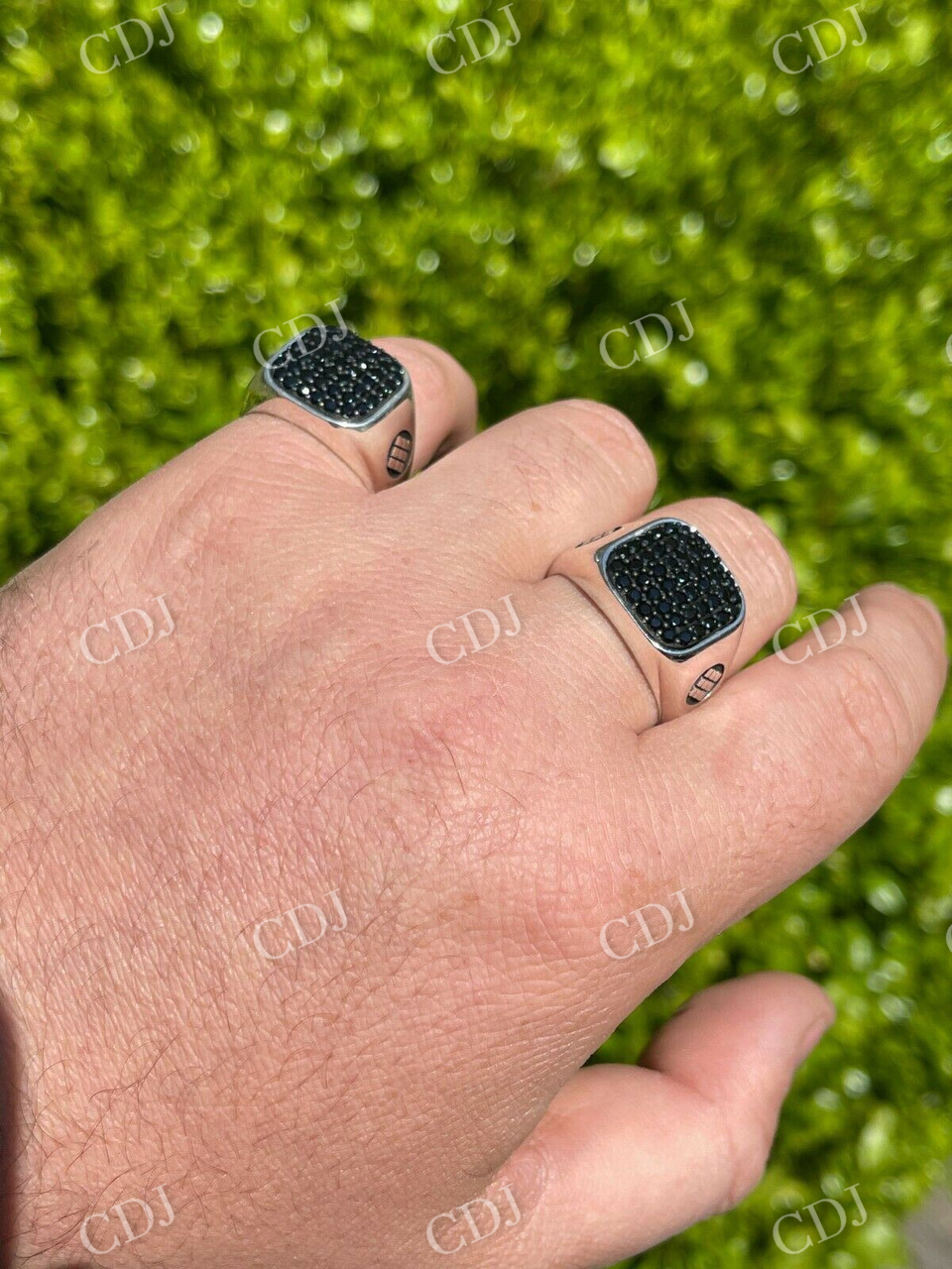 Black Diamond Ring For Men  customdiamjewel   