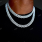 Iced Out Diamond Hip Hop Rapper Men Cuban Chain  customdiamjewel   