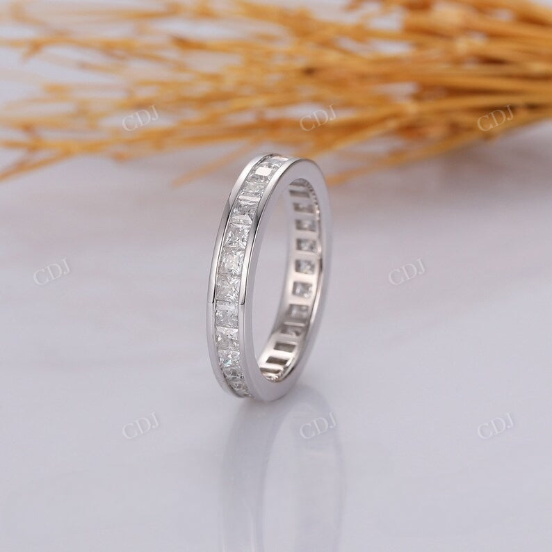 1.50CTW Princess Cut Natural Diamond Wedding Band Wedding Band customdiamjewel   