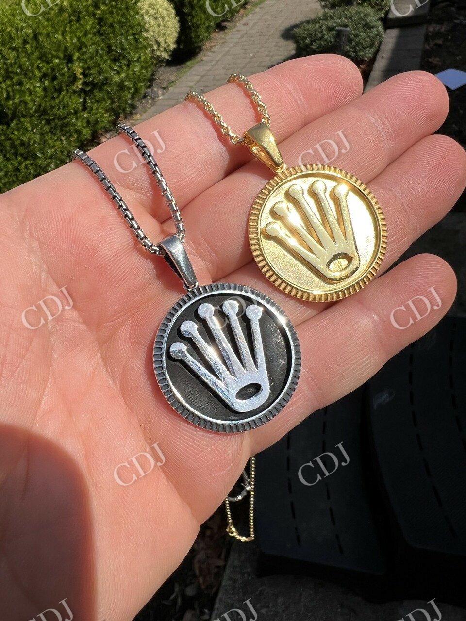 Plain Logo Hip Hop Pendant  customdiamjewel   