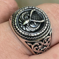 Plain Owl Hip Hop Ring  customdiamjewel   