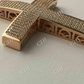 Mens Large Cross 3ct Diamonds Hip Hop Pendant  customdiamjewel   