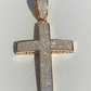 Mens Large Cross 3ct Diamonds Hip Hop Pendant  customdiamjewel   