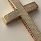 Mens Large Cross 3ct Diamonds Hip Hop Pendant  customdiamjewel   