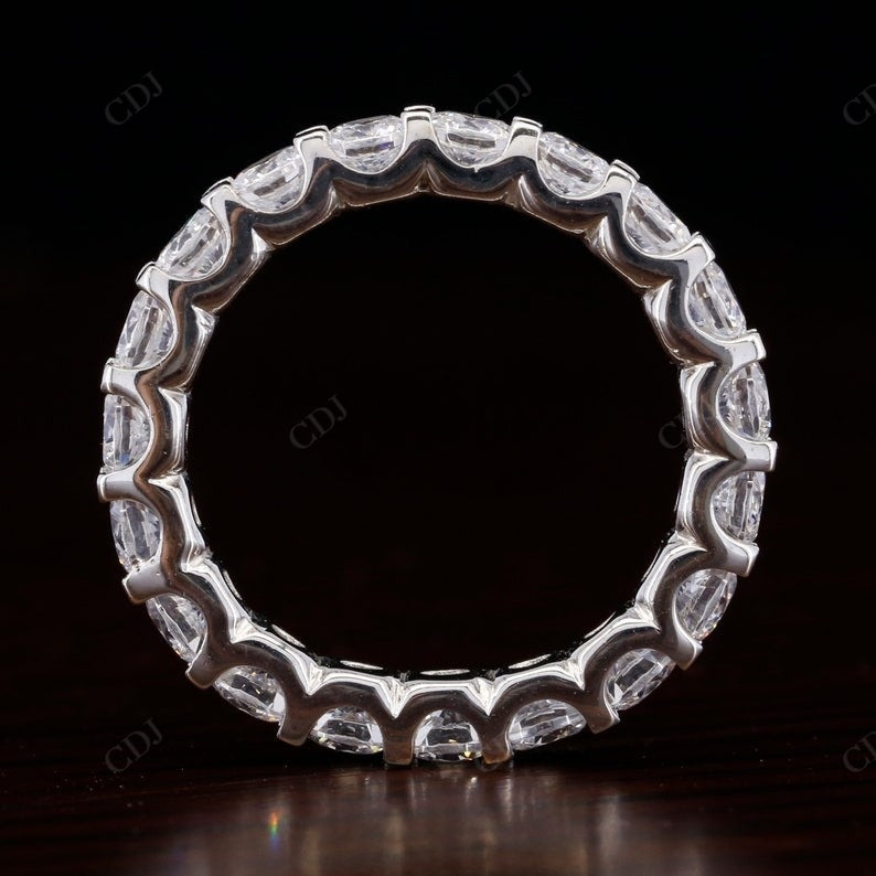 Round Cut 3.20CTW Lab Grown Diamond Full Eternity Matching Band  customdiamjewel   