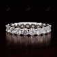 3.5mm Round Natural Diamond Full Eternity Wedding Band  customdiamjewel   